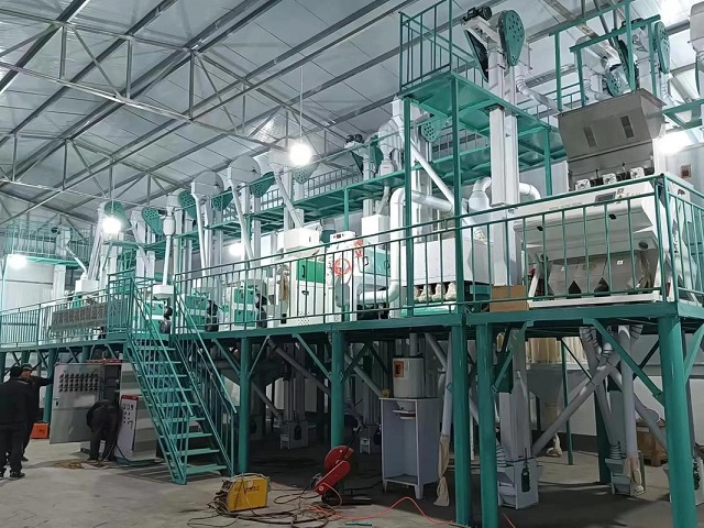 120-Ton Rice Milling Production Line