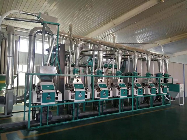 120-ton rice processing plant