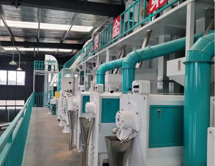 50-ton day Fully Automatic Rice Milling Production Line