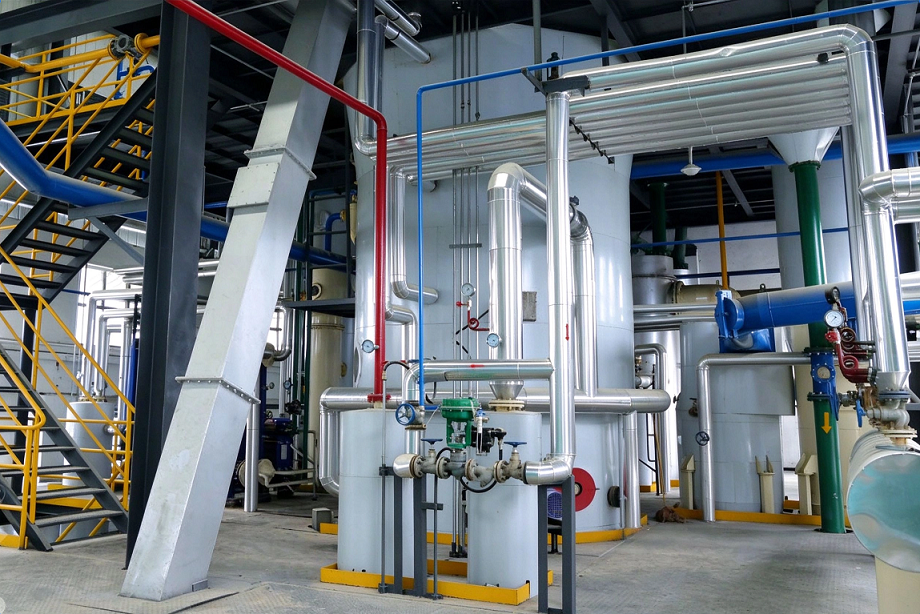 500-Ton Rice Bran Oil Production Line