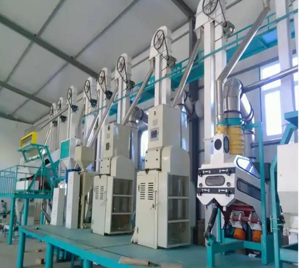 Complete Rice Milling Production Line