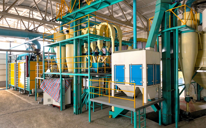Rice Bran Oil Solvent Extraction Production Line